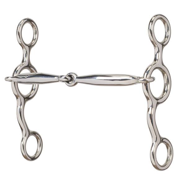 All Purpose Bit with 5" Sweet Iron Smooth Snaffle Mouth