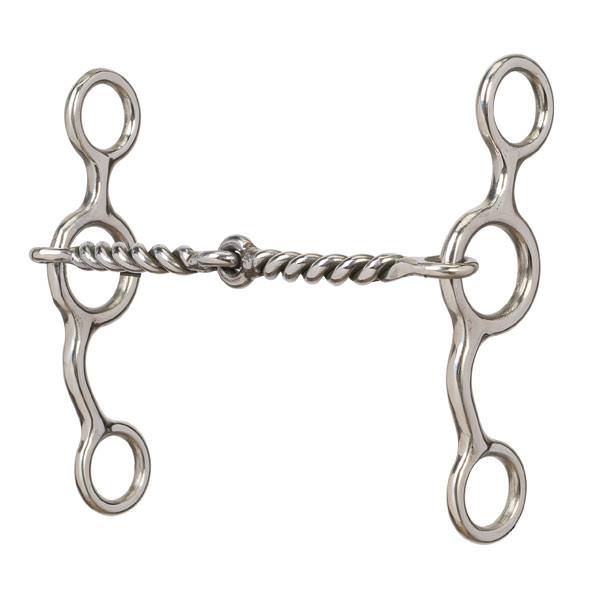 All Purpose Bit with 5" Sweet Iron Twisted Wire Snaffle Mouth