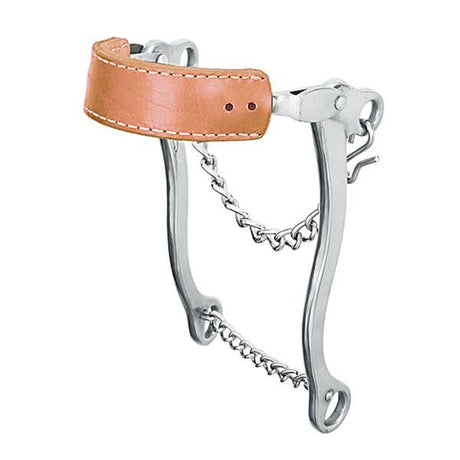 Hackamore with Flat Leather Noseband