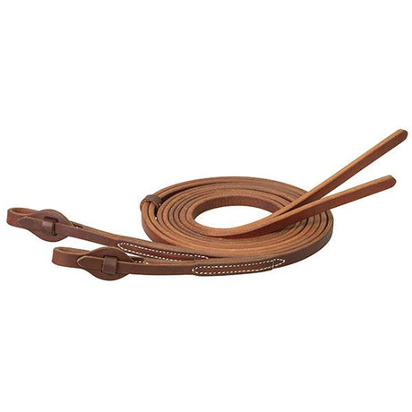 Working Cowboy Extra Heavy Harness Leather Quick Change Reins, 5/8" x 8