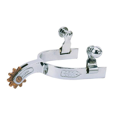 Childrens Spurs with Engraved Band