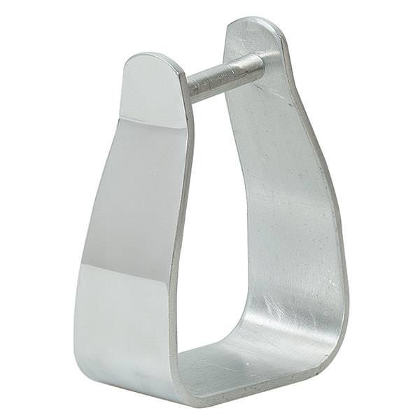 thumbnail image 2 of Showman Lightweight Color Coated Twisted Angled Aluminum Stirrups – Free Shipping 2 of 4