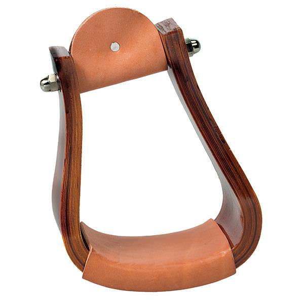 Weaver Equine Sloped Wooden Roper Stirrup - Thumbnail 2