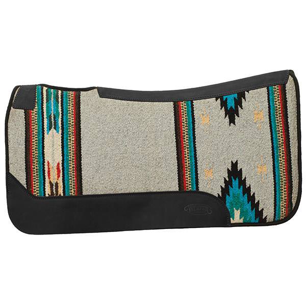 Contoured Single Weave Wool Blend Felt Saddle Pad