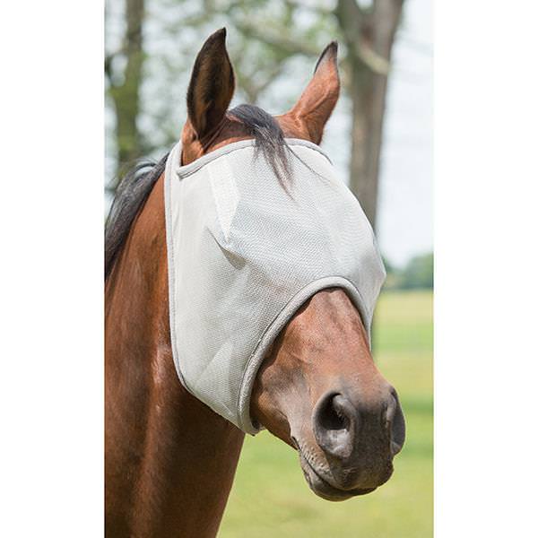 Open Ear Fly Mask with Xtended Life Closure System, Small, Gray