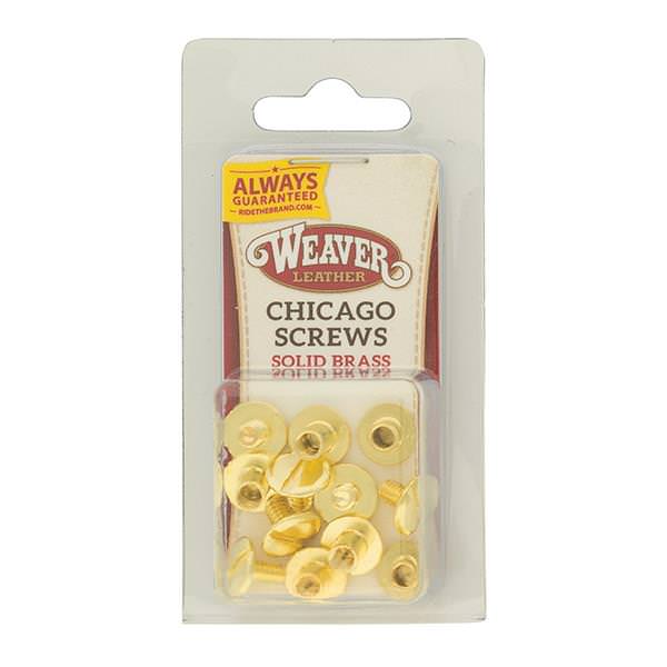 Chicago Screw Handy Pack Solid Brass, Plain