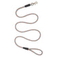 Rope Leash, 1/2 " x 4, Gray/Orange
