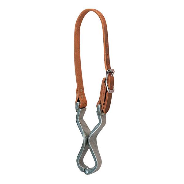 thumbnail image 2 of Weaver Leather Harness Cribbing Strap - 1" Russet Leather With Aluminum Bar 2 of 6