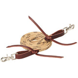 Flat Braided Competition Roper Rein, 5/8" x 8