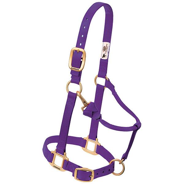 Original Adjustable Chin and Throat Snap Halter, 3/4" Suckling