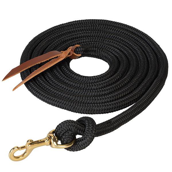 Poly Cowboy Lead with Snap, 5/8" x 10