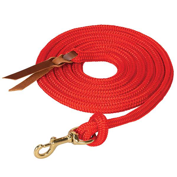 Poly Cowboy Lead with Snap, 5/8" x 10