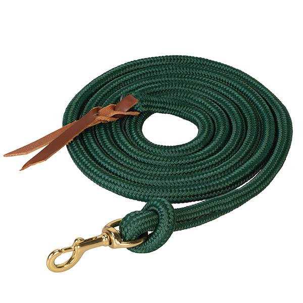 Poly Cowboy Lead with Snap, 5/8" x 10