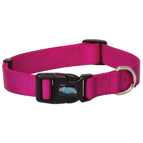 Prism Snap-N-Go Adjustable Collar, Small, 5/8" x 9"-13", Raspberry