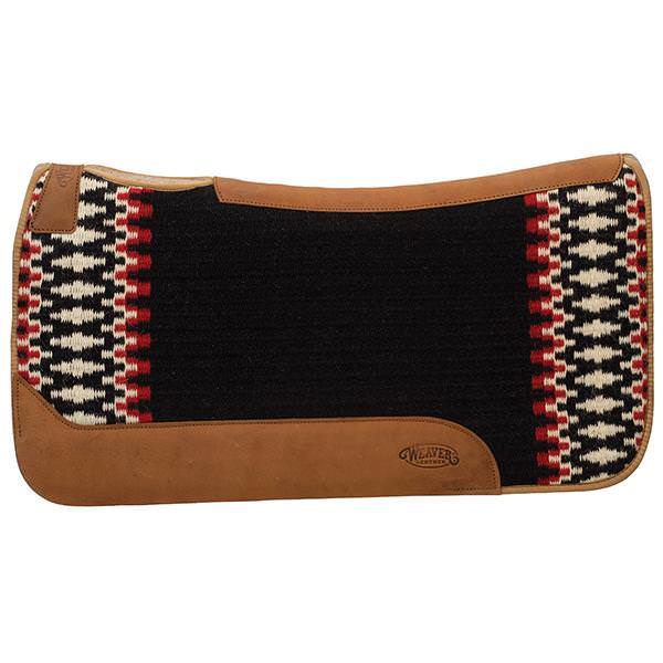 New Zealand Wool Saddle Pads, Red, 31" x 32" x 1"