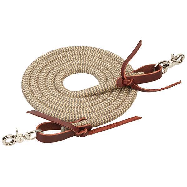New! Weaver Ecoluxe Round Bamboo Mecate Reins