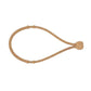 Braided Rawhide Bosals, Tan, 1/4-inch