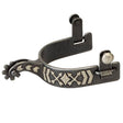 Mens Spur with Arrow Crossing Design