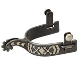 Mens Spur with Arrow Crossing Design