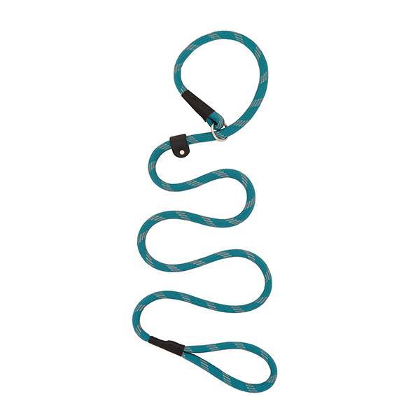 Rope Slip Lead, 1/2" x 4, Blue Bay/Dark Gray