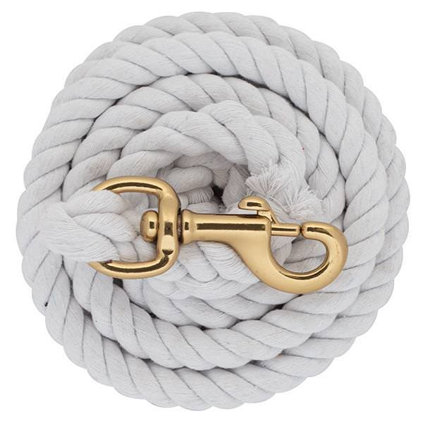 Color Cotton Lead Rope with Brass Plated 225 Snap