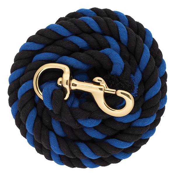 Color Cotton Lead Rope with Brass Plated 225 Snap