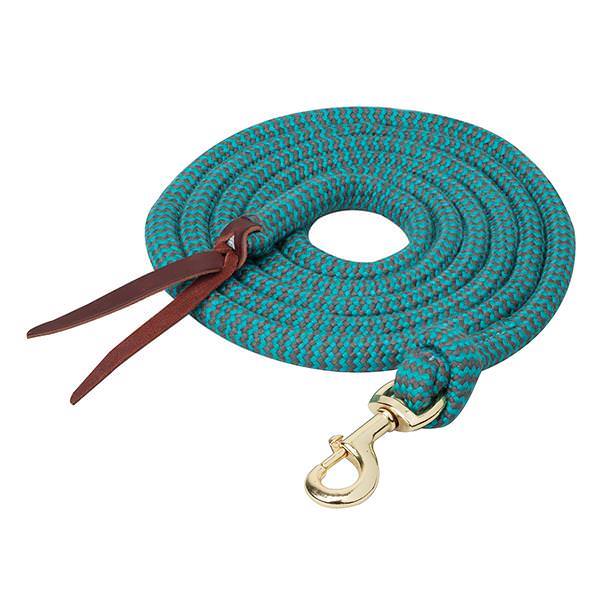 EcoLuxe<sup>&trade;</sup> Bamboo Lead with Snap Turquoise/Charcoal