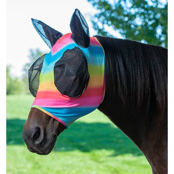 Lycra<sup>&reg;</sup> Fly Mask, SM, Rainbow