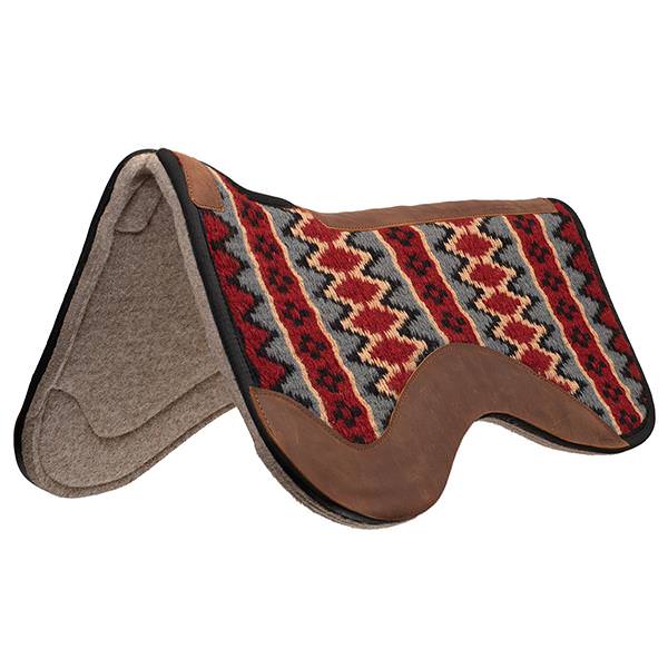 Weaver New Zealand Wool Saddle Pad (Green)