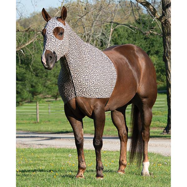 EquiSkinz Hood, Small, Leopard