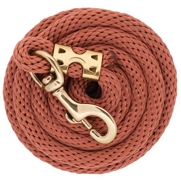 Value Lead Rope with BP 225 Snap, Cinnamon - Weaver Equine