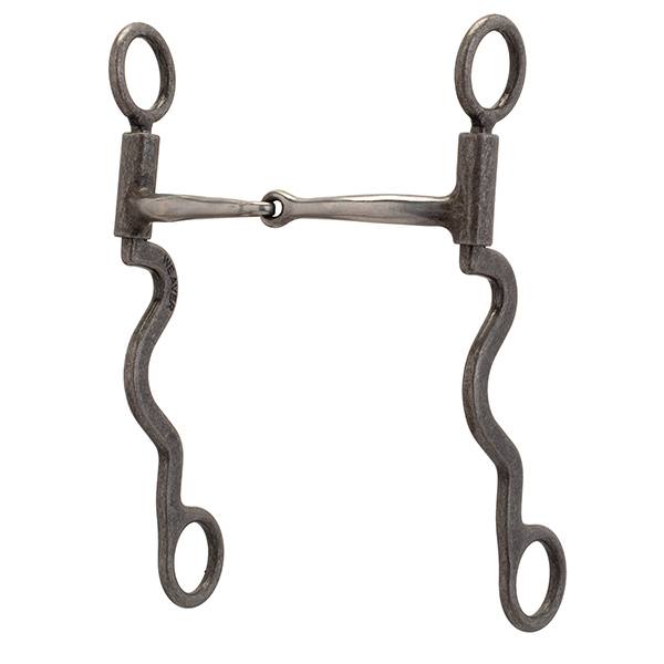 Pro Series Long 8-1/4" Cheek Horse Bit, Sweet Iron Snaffle