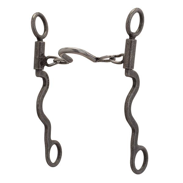 Pro Series Long 8-1/4" Cheek Horse Bit, Sweet Iron Chain/ Port