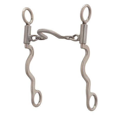 Pro Series Long 8-1/4" Cheek Horse Bit, Sweet Chain/Port