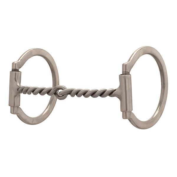 New! California Sweet Iron Twisted Snaffle Bit main image 1