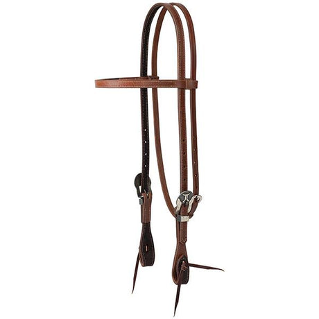 Smarty x Synergy® Latigo Lined Oil Harness Leather Headstall