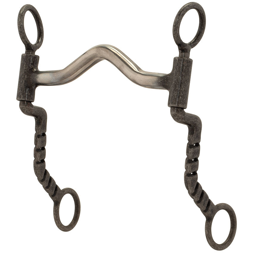 Ken McNabb Buffed Black Sweet Iron Bits – Weaver Equine