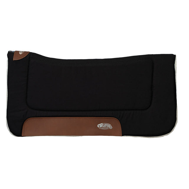 Black Contoured Fleece Saddle Pad main image 0