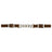 Nylon Curb Strap with 3-1/2" Flat Link Chain