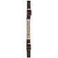 Nylon Curb Strap with 4-1/2" Flat Link Chain