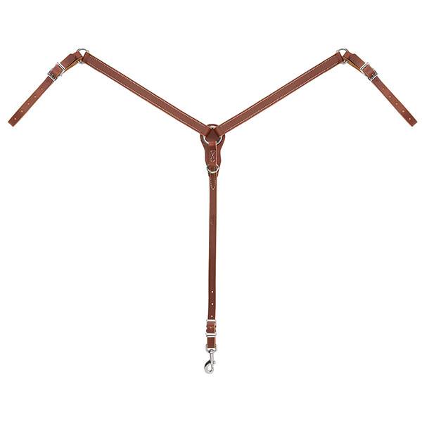Slim Ring-in-Center Breast Collar, Pony