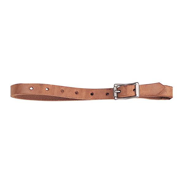 Harness Leather Replacement Uptug with Nickel Plated Hardware, 1" x 26"