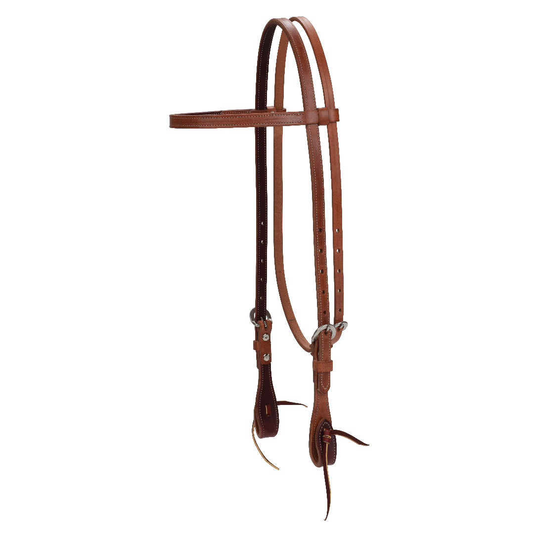 Synergy® Latigo Lined Performance Headstall